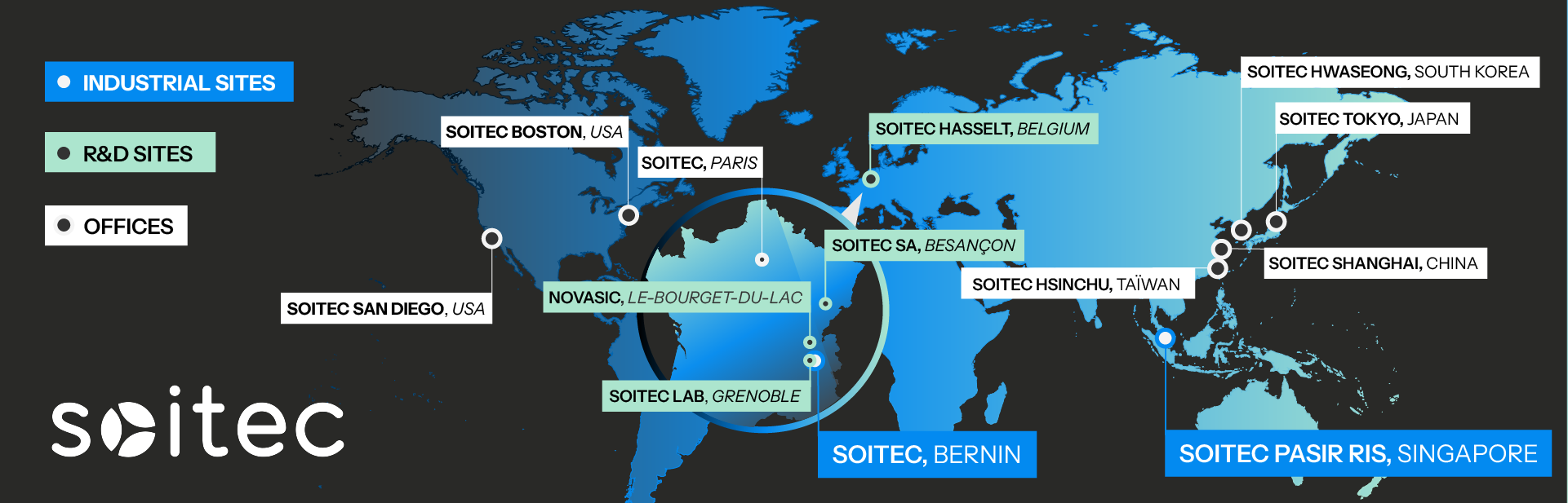 Soitec Map 2025 - EN